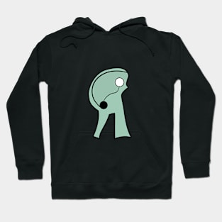 Ambiguous Alien-Like Figure For Interpretation Hoodie